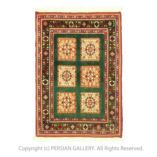 ペルシャ絨毯 キリムシルジャン産毛100% 86×62cm商品番号80432 