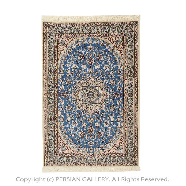 ペルシャ絨毯 ナイン産毛＆絹 115×80cm商品番号82515 | ペルシャン 