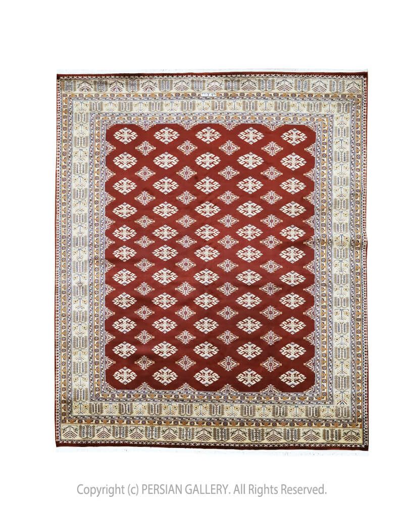 パキスタン絨毯カフカディアン工房毛＆絹 240×200cm商品番号84844 