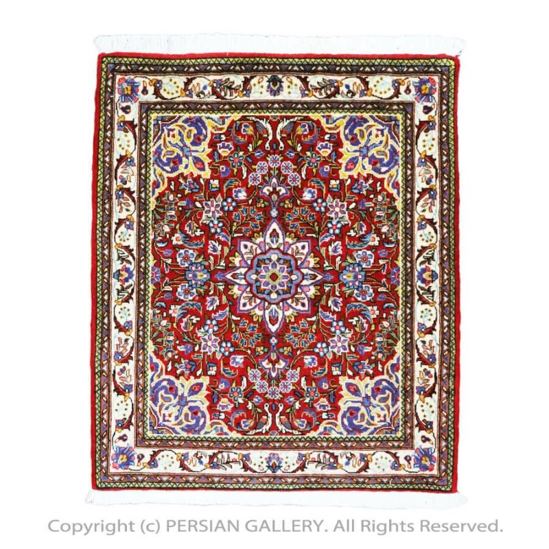 大人気在庫イラン直輸入★サローグ産ペルシャ絨毯■0125-220 カーペット一般