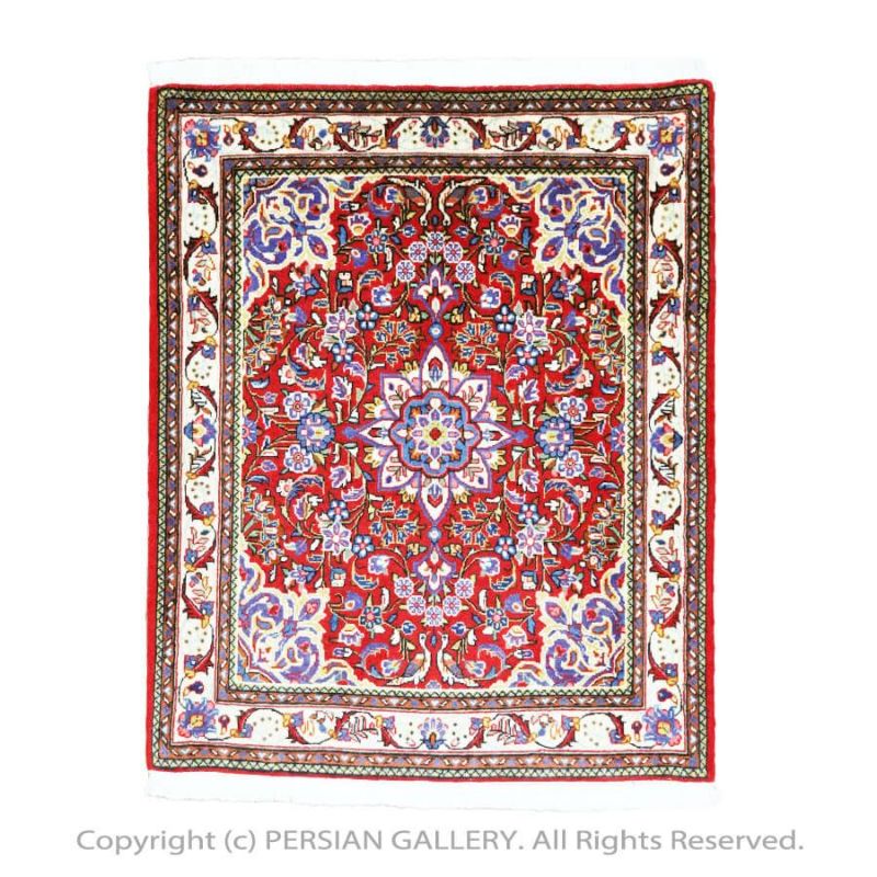ペルシャ絨毯 サルーク産毛100% 79×64cm商品番号85790 | ペルシャン 