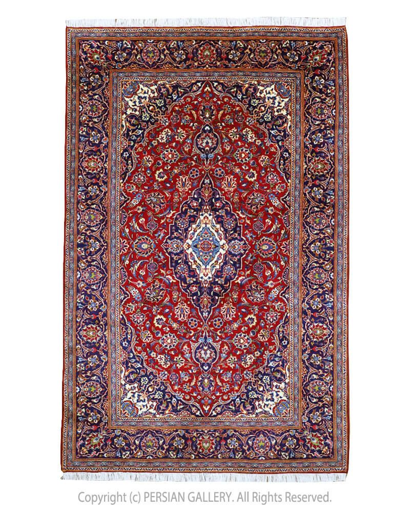 ペルシャ絨毯 高品質 カシャーン産 2437 - ラグ