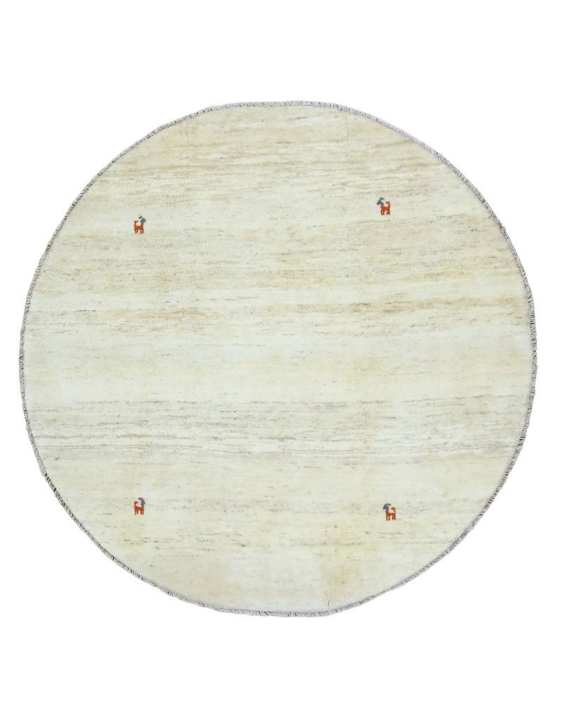 ペルシャ絨毯シラーズ産ギャッベ毛100％ 195×195cm商品番号90092