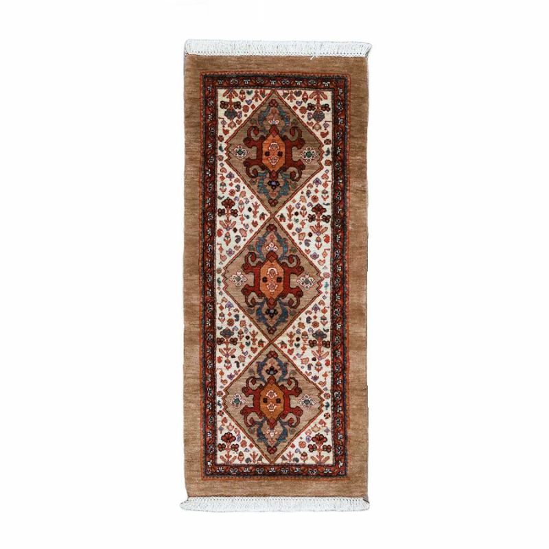 ペルシャ絨毯カシュガイ産毛100％ 60×144cm商品番号90243 | ペルシャン