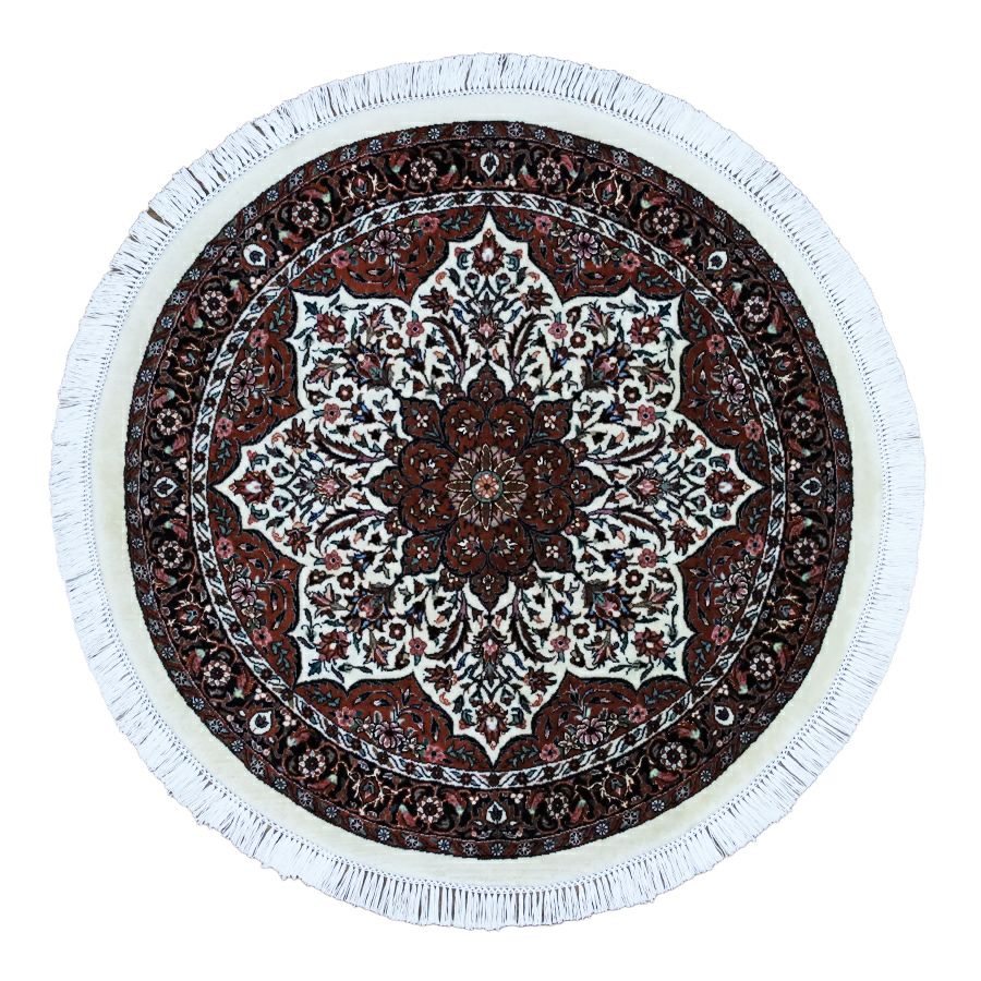 ペルシャ絨毯ビジャー産毛100％ 108×108cm商品番号90742 | ペルシャン